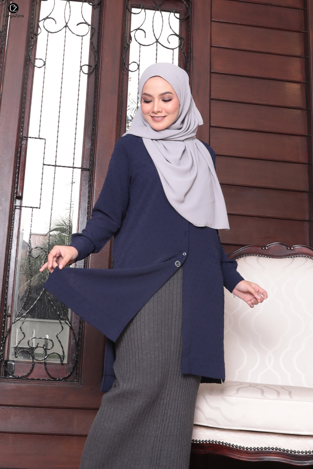 Tatya Tunik - Navy Blue